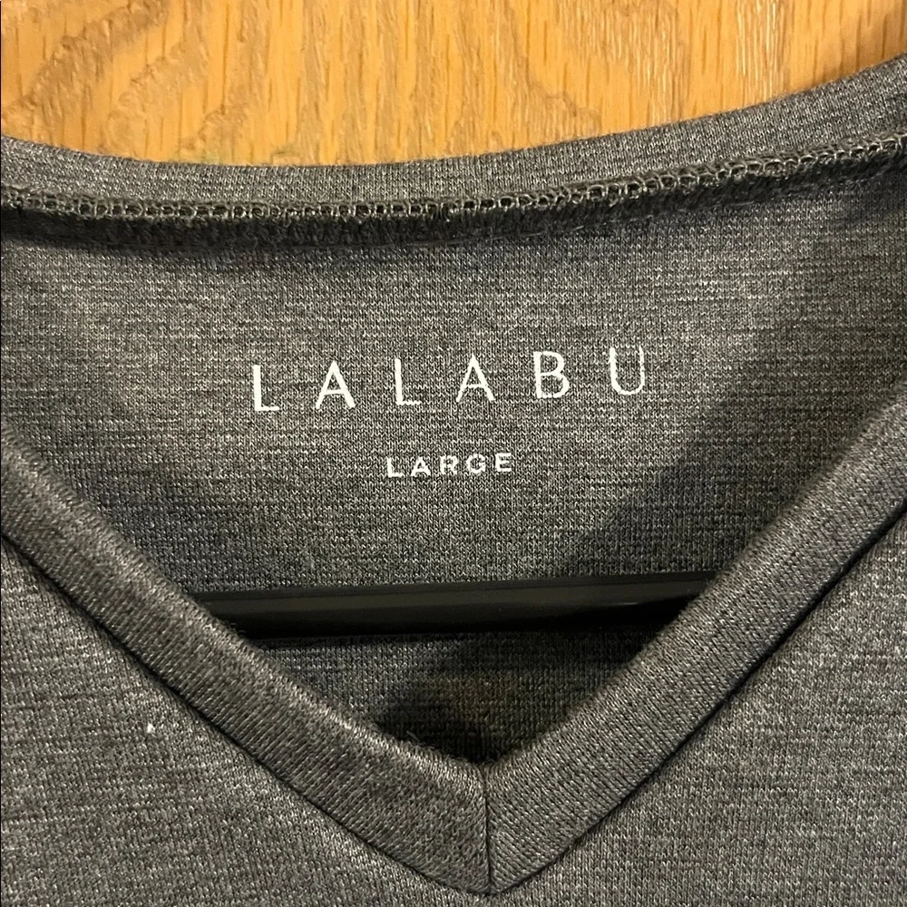 Lalabu Gray Baby Soothing Dads Shirt‎ for Babywearing Large - Picture 5 of 10